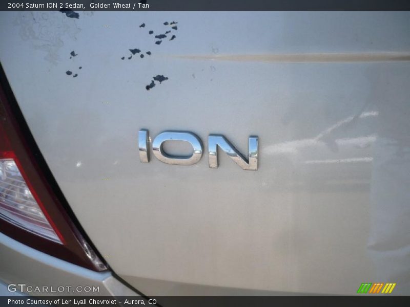 Golden Wheat / Tan 2004 Saturn ION 2 Sedan