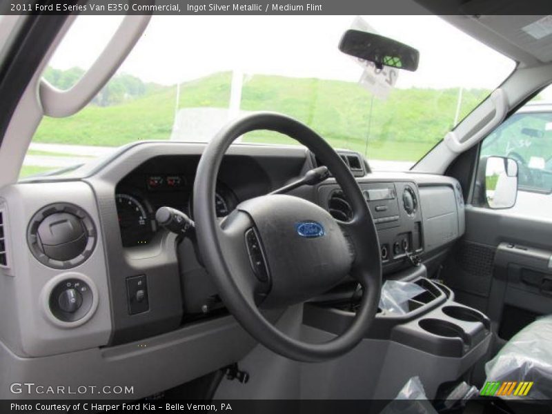 Dashboard of 2011 E Series Van E350 Commercial