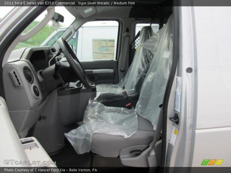 Ingot Silver Metallic / Medium Flint 2011 Ford E Series Van E350 Commercial