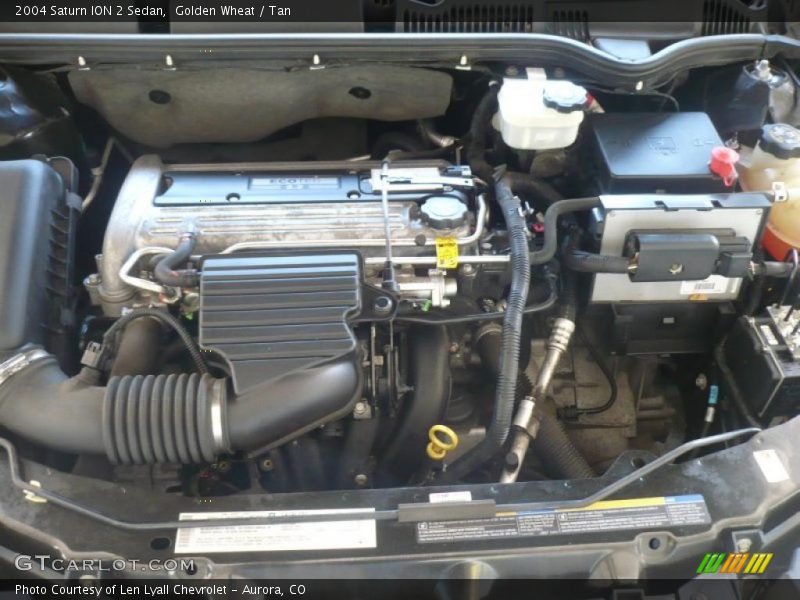  2004 ION 2 Sedan Engine - 2.2 Liter DOHC 16 Valve 4 Cylinder