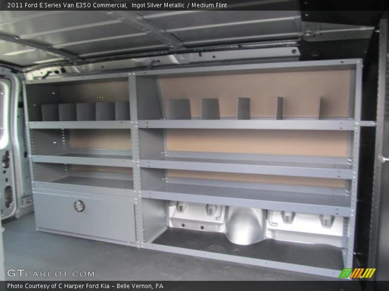  2011 E Series Van E350 Commercial Medium Flint Interior