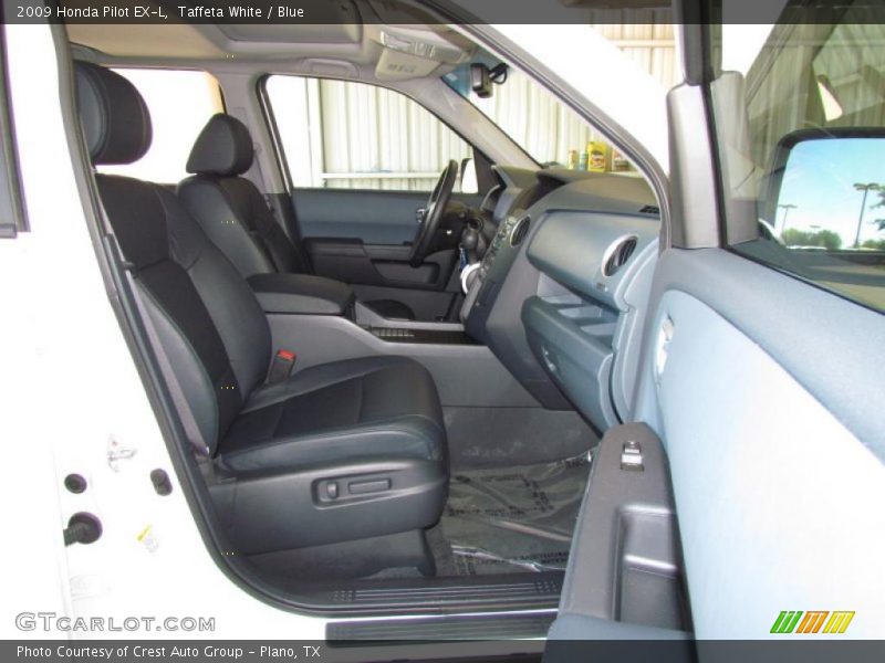 Taffeta White / Blue 2009 Honda Pilot EX-L