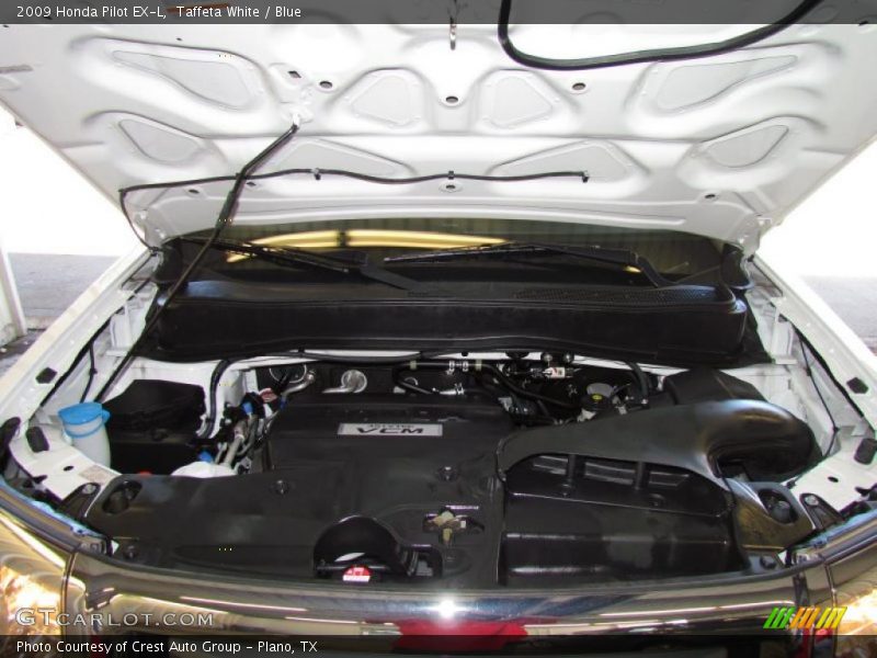 Taffeta White / Blue 2009 Honda Pilot EX-L