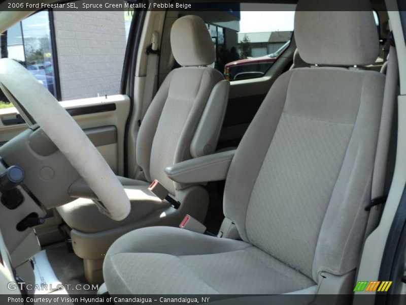 Spruce Green Metallic / Pebble Beige 2006 Ford Freestar SEL