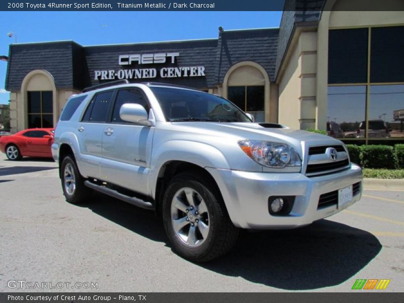 Titanium Metallic / Dark Charcoal 2008 Toyota 4Runner Sport Edition