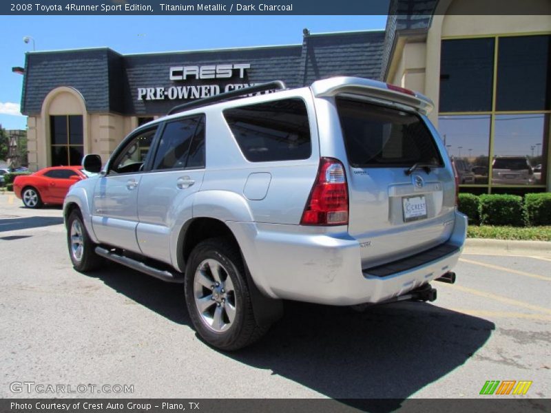 Titanium Metallic / Dark Charcoal 2008 Toyota 4Runner Sport Edition