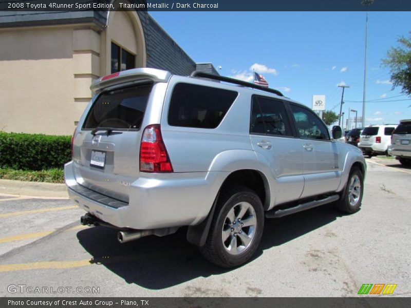 Titanium Metallic / Dark Charcoal 2008 Toyota 4Runner Sport Edition