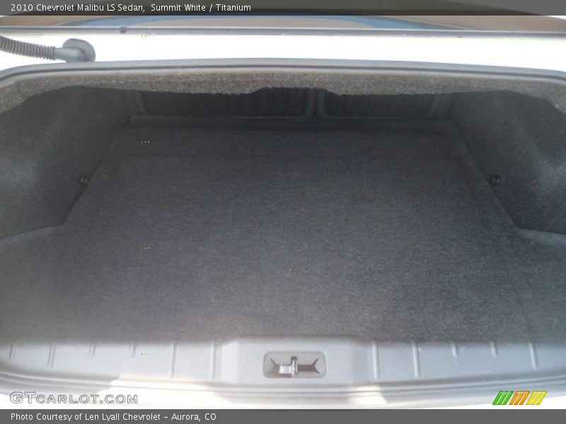 Summit White / Titanium 2010 Chevrolet Malibu LS Sedan