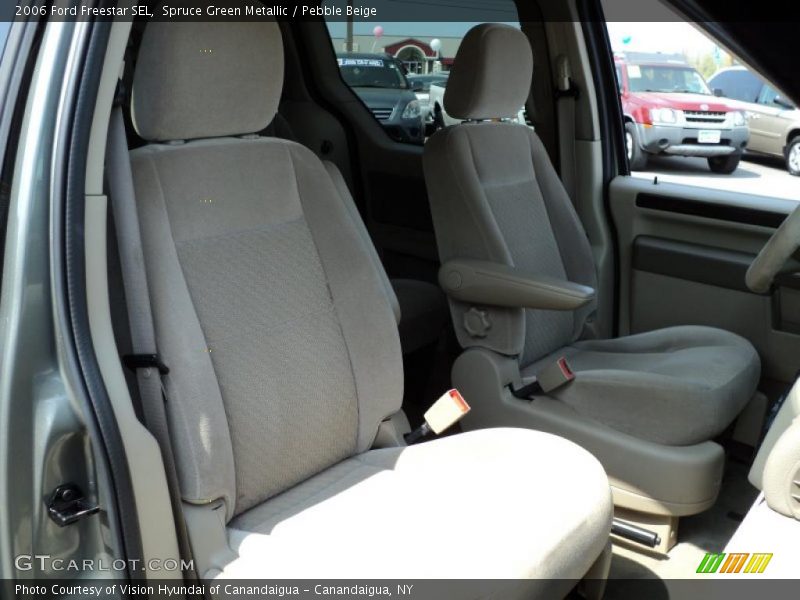 Spruce Green Metallic / Pebble Beige 2006 Ford Freestar SEL