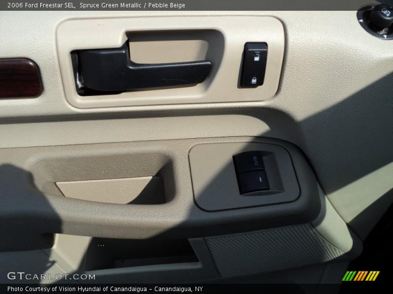 Spruce Green Metallic / Pebble Beige 2006 Ford Freestar SEL