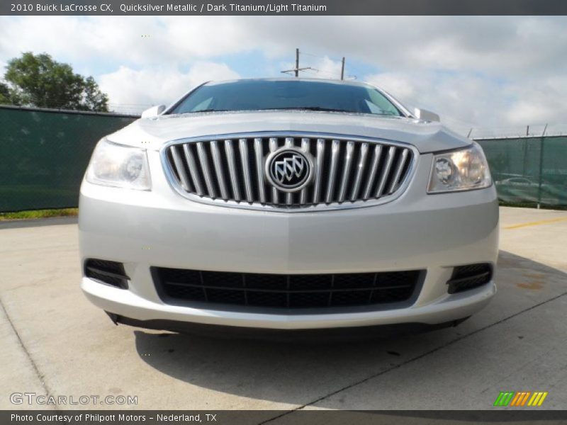 Quicksilver Metallic / Dark Titanium/Light Titanium 2010 Buick LaCrosse CX