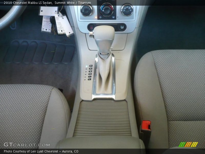  2010 Malibu LS Sedan 4 Speed Automatic Shifter