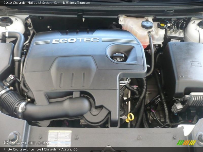  2010 Malibu LS Sedan Engine - 2.4 Liter DOHC 16-Valve VVT Ecotec 4 Cylinder