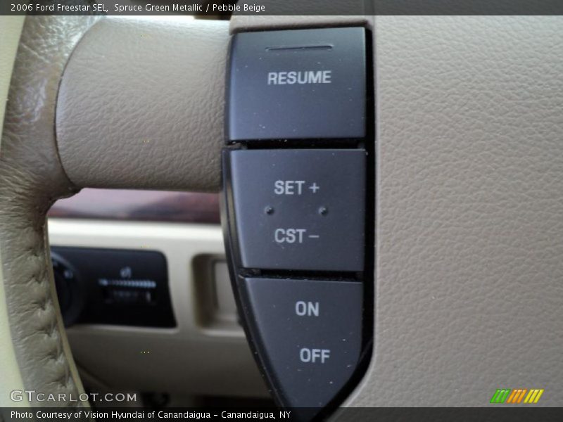Spruce Green Metallic / Pebble Beige 2006 Ford Freestar SEL