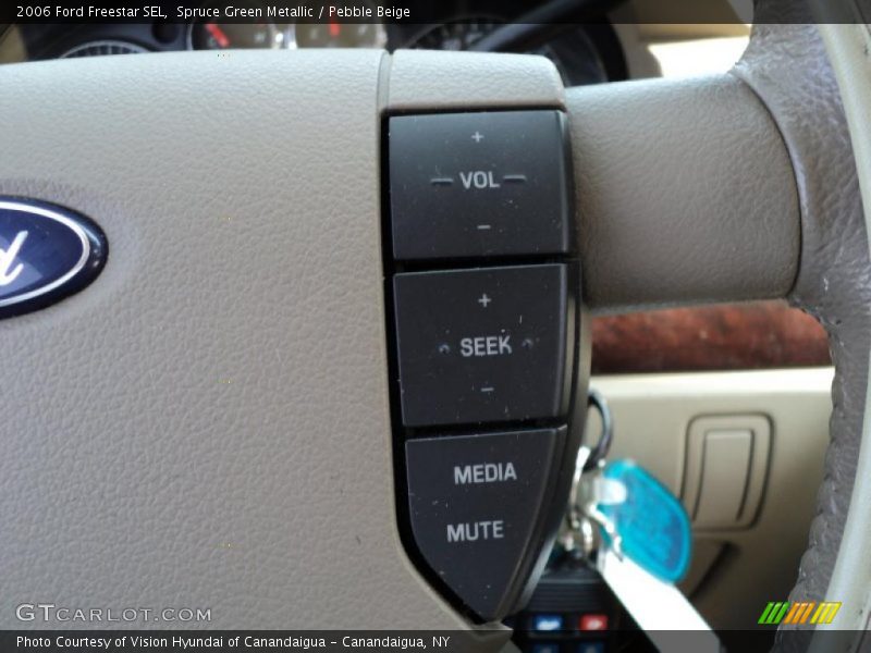 Spruce Green Metallic / Pebble Beige 2006 Ford Freestar SEL