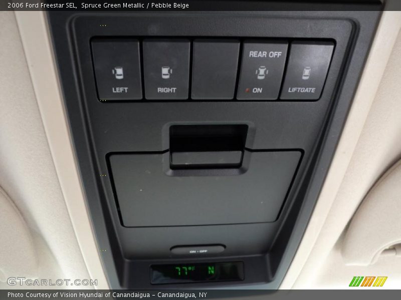 Spruce Green Metallic / Pebble Beige 2006 Ford Freestar SEL