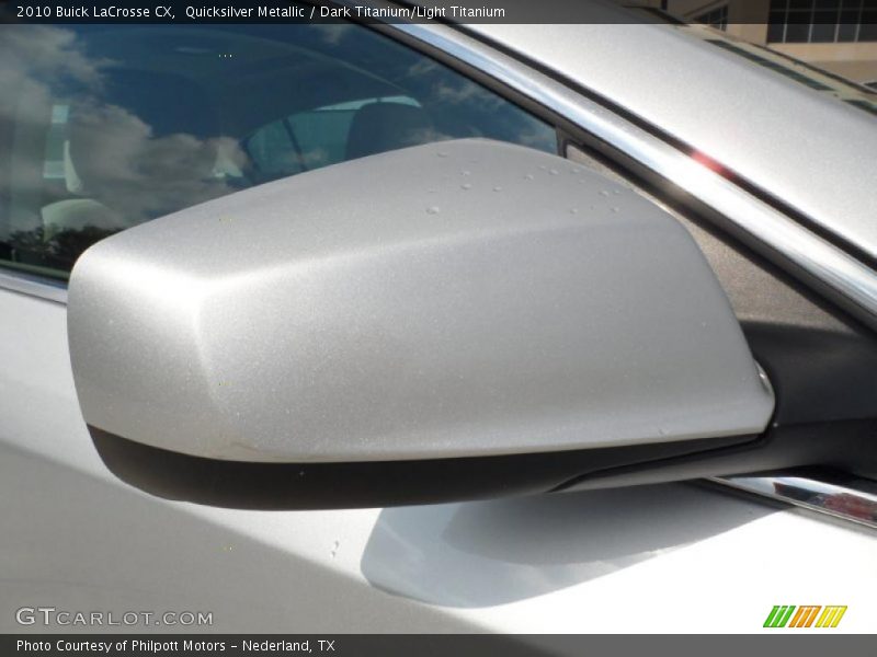 Quicksilver Metallic / Dark Titanium/Light Titanium 2010 Buick LaCrosse CX