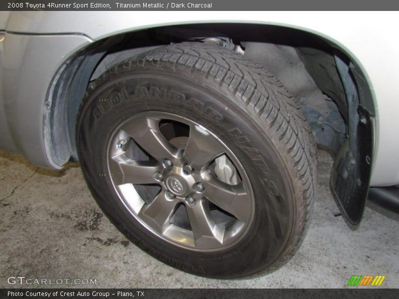 Titanium Metallic / Dark Charcoal 2008 Toyota 4Runner Sport Edition
