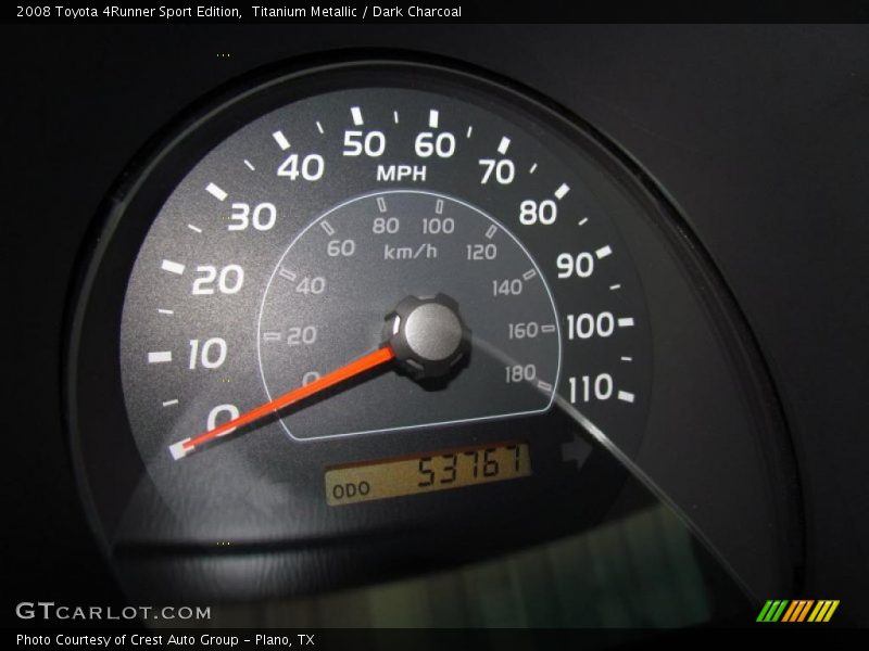 Titanium Metallic / Dark Charcoal 2008 Toyota 4Runner Sport Edition