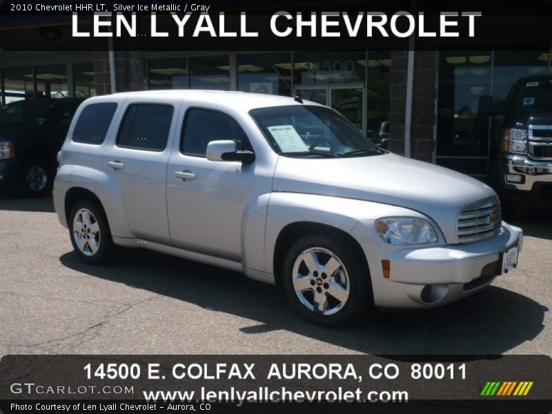 Silver Ice Metallic / Gray 2010 Chevrolet HHR LT