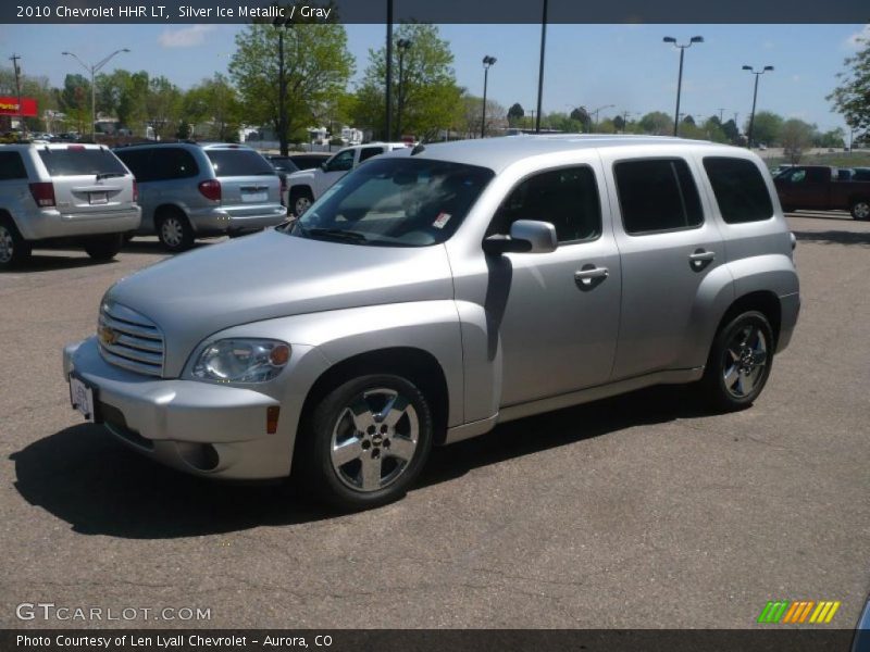 Silver Ice Metallic / Gray 2010 Chevrolet HHR LT