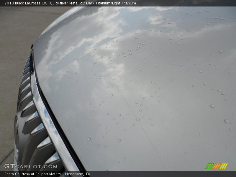 Quicksilver Metallic / Dark Titanium/Light Titanium 2010 Buick LaCrosse CX