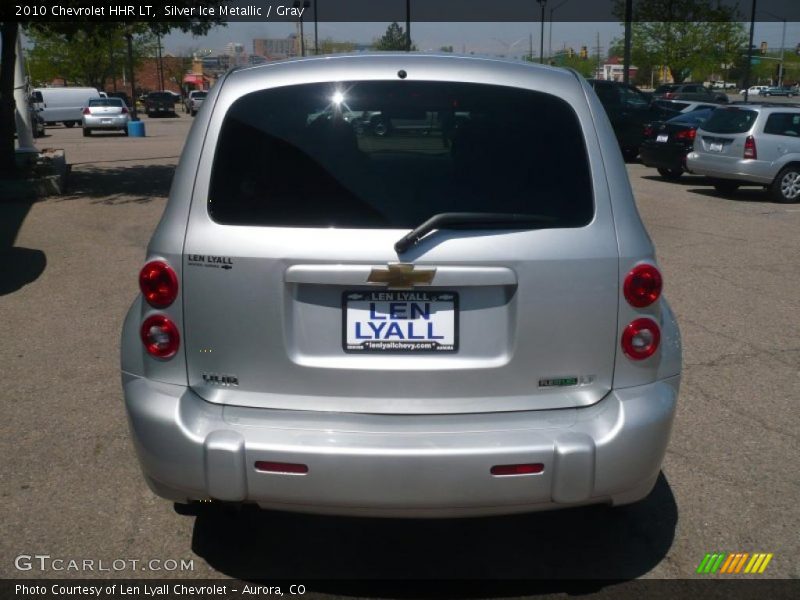 Silver Ice Metallic / Gray 2010 Chevrolet HHR LT