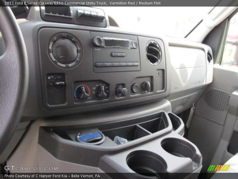 Dashboard of 2011 E Series Cutaway E350 Commercial Utility Truck
