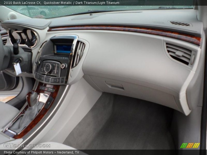 Quicksilver Metallic / Dark Titanium/Light Titanium 2010 Buick LaCrosse CX