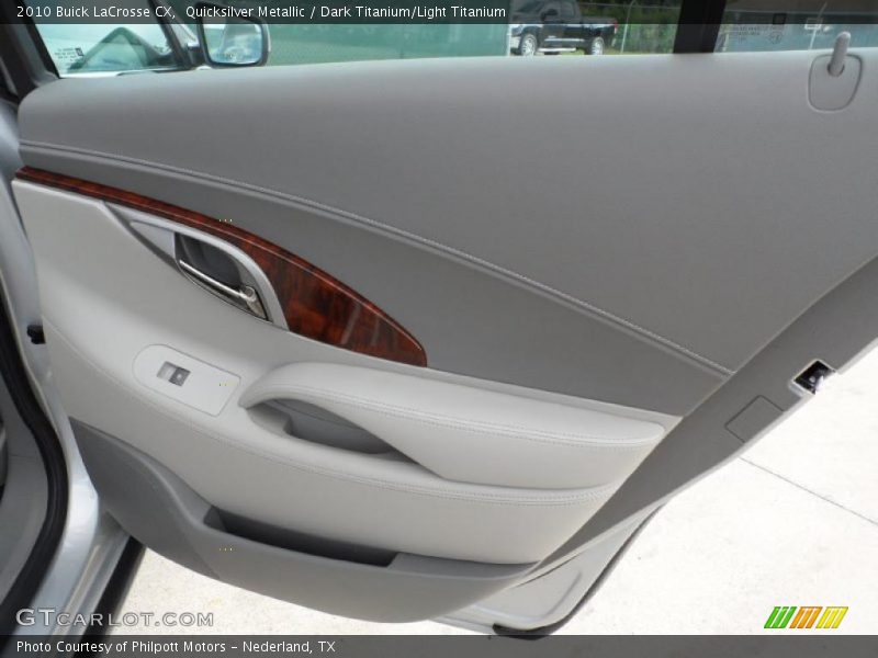 Quicksilver Metallic / Dark Titanium/Light Titanium 2010 Buick LaCrosse CX