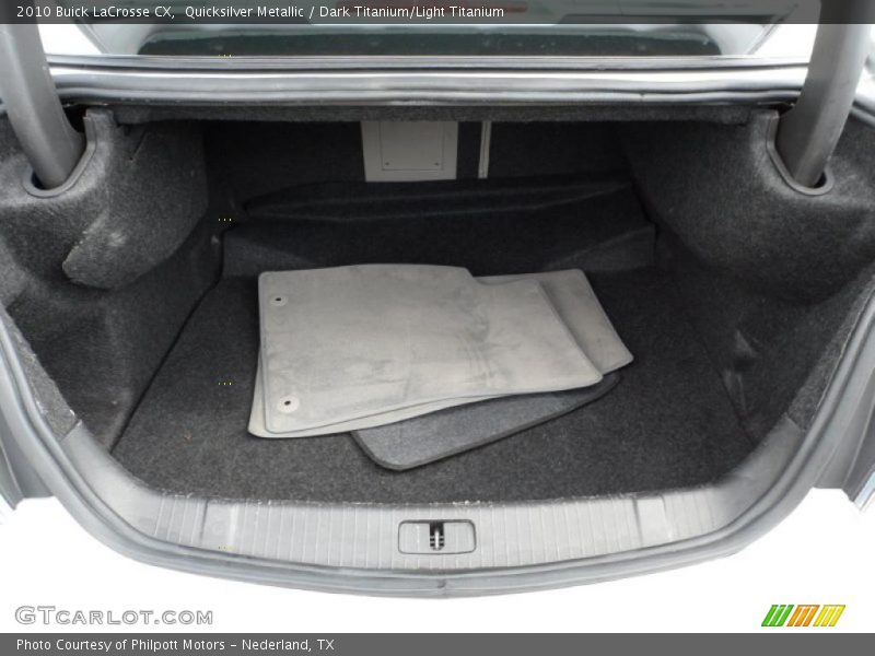Quicksilver Metallic / Dark Titanium/Light Titanium 2010 Buick LaCrosse CX