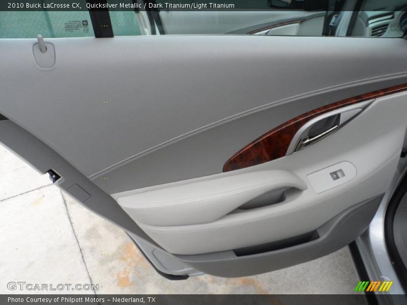 Quicksilver Metallic / Dark Titanium/Light Titanium 2010 Buick LaCrosse CX