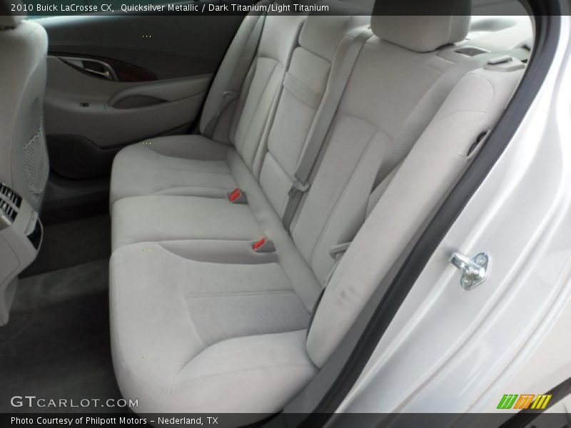 Quicksilver Metallic / Dark Titanium/Light Titanium 2010 Buick LaCrosse CX