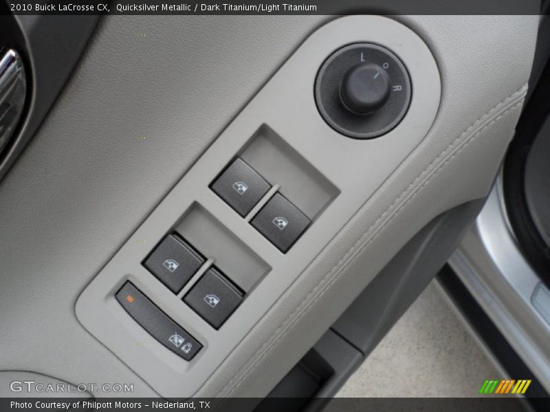 Quicksilver Metallic / Dark Titanium/Light Titanium 2010 Buick LaCrosse CX