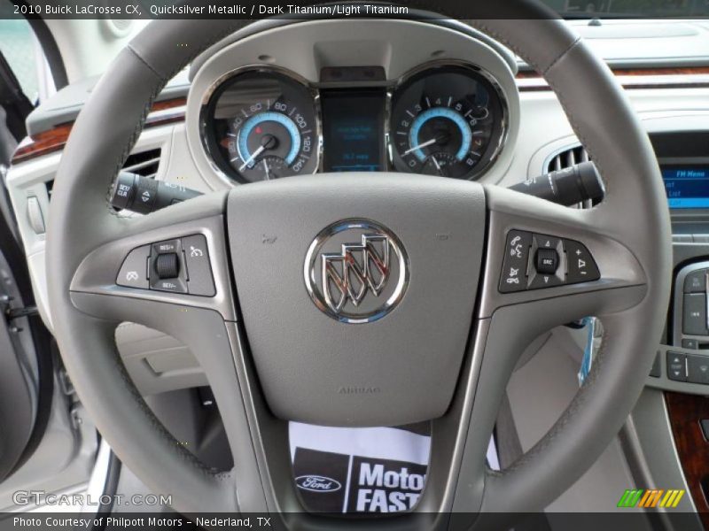  2010 LaCrosse CX Steering Wheel