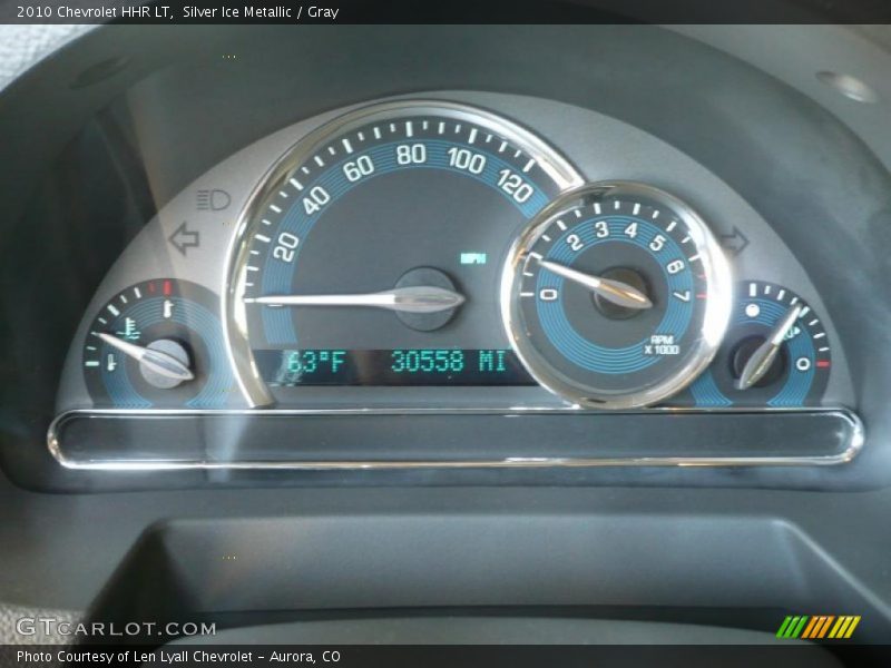 Silver Ice Metallic / Gray 2010 Chevrolet HHR LT
