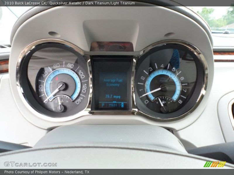  2010 LaCrosse CX CX Gauges