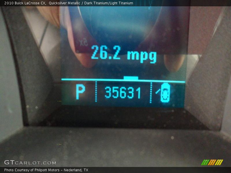 Quicksilver Metallic / Dark Titanium/Light Titanium 2010 Buick LaCrosse CX
