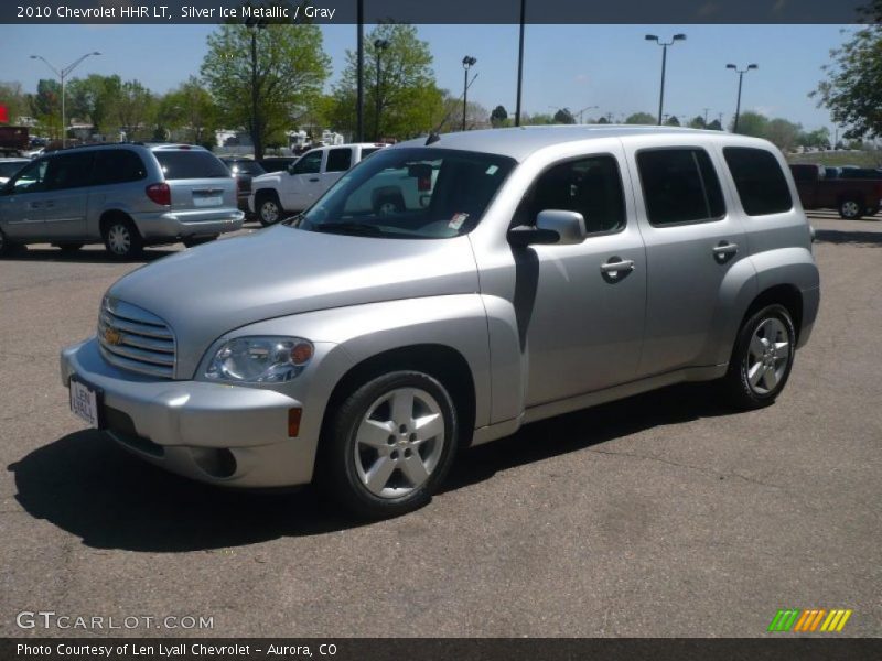 Silver Ice Metallic / Gray 2010 Chevrolet HHR LT