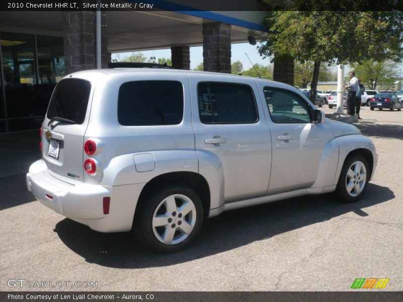 Silver Ice Metallic / Gray 2010 Chevrolet HHR LT