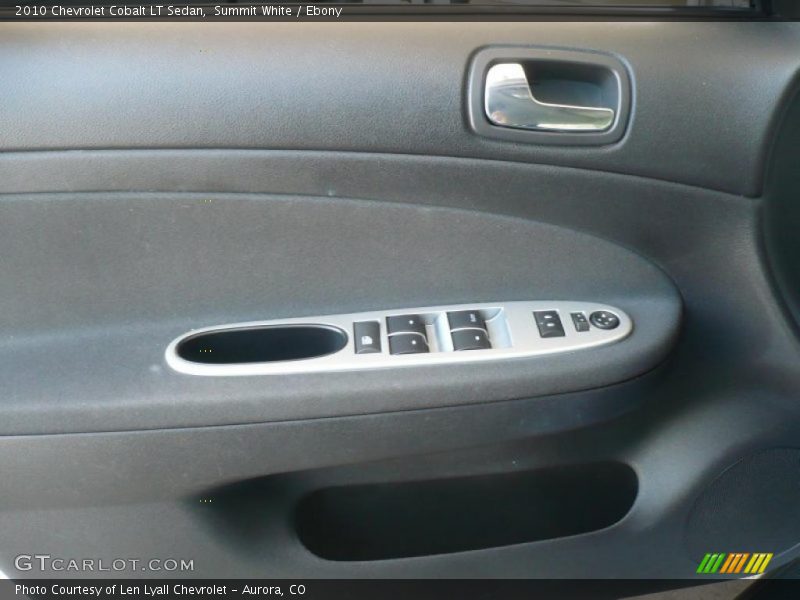 Summit White / Ebony 2010 Chevrolet Cobalt LT Sedan