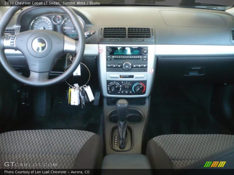 Summit White / Ebony 2010 Chevrolet Cobalt LT Sedan