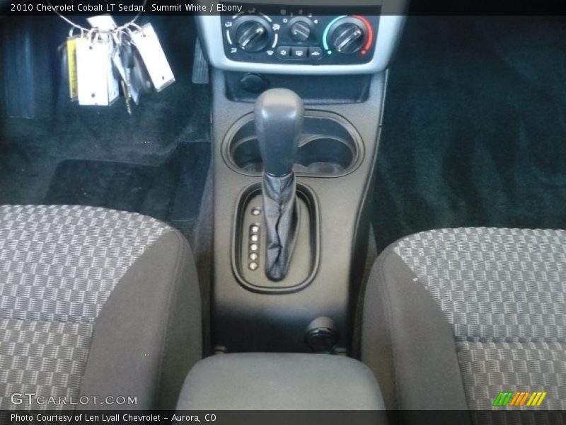 Summit White / Ebony 2010 Chevrolet Cobalt LT Sedan