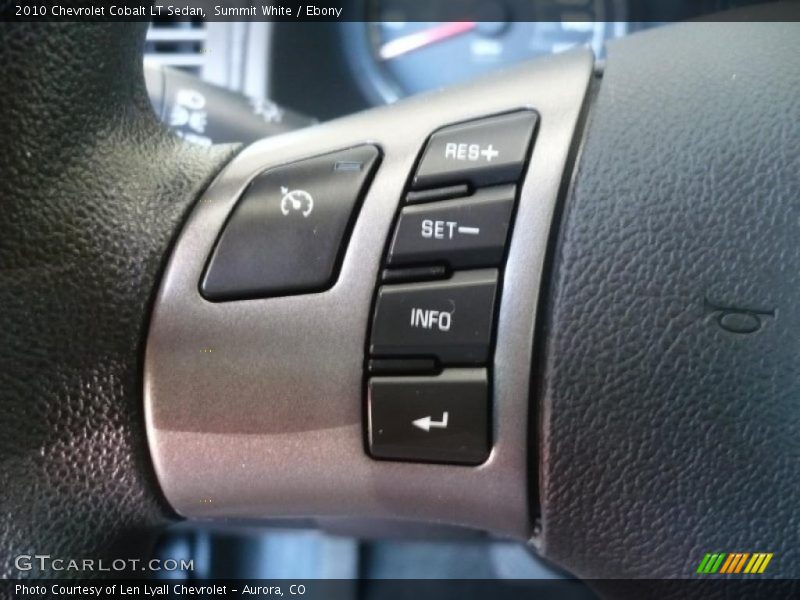Summit White / Ebony 2010 Chevrolet Cobalt LT Sedan