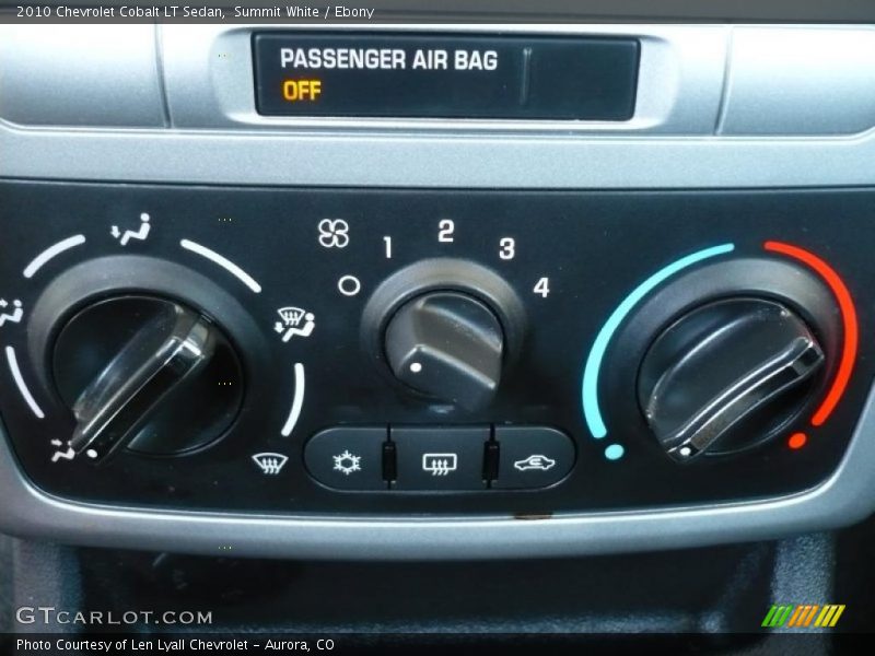 Summit White / Ebony 2010 Chevrolet Cobalt LT Sedan