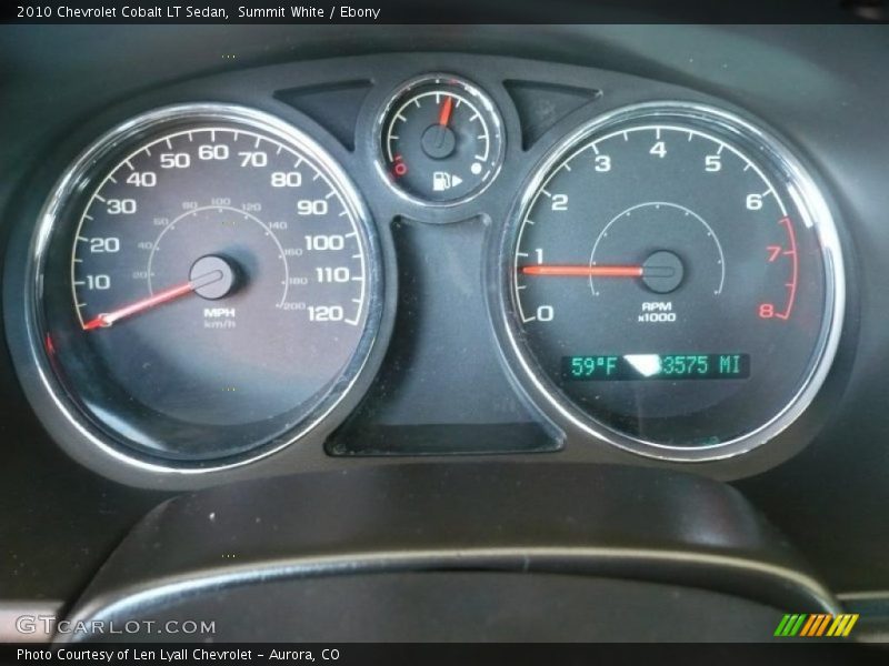 Summit White / Ebony 2010 Chevrolet Cobalt LT Sedan