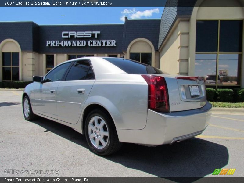 Light Platinum / Light Gray/Ebony 2007 Cadillac CTS Sedan