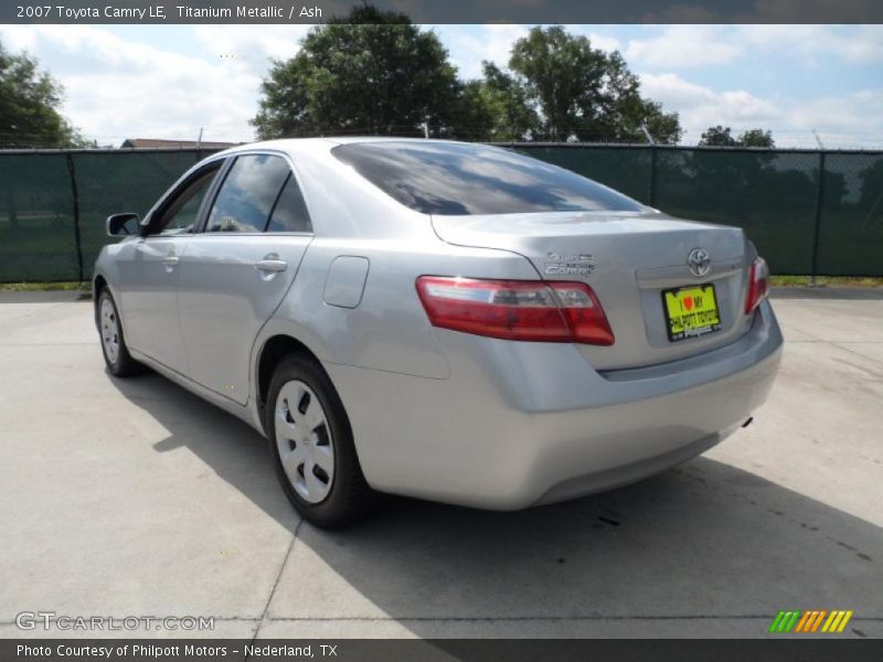 Titanium Metallic / Ash 2007 Toyota Camry LE