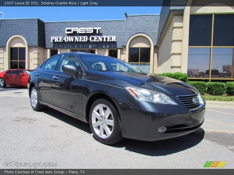 Smokey Granite Mica / Light Gray 2007 Lexus ES 350