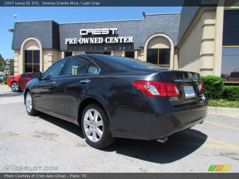 Smokey Granite Mica / Light Gray 2007 Lexus ES 350